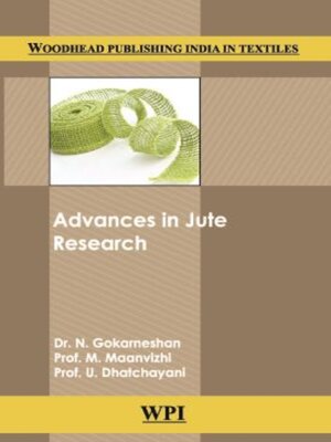 cover image of Advances in Jute Research